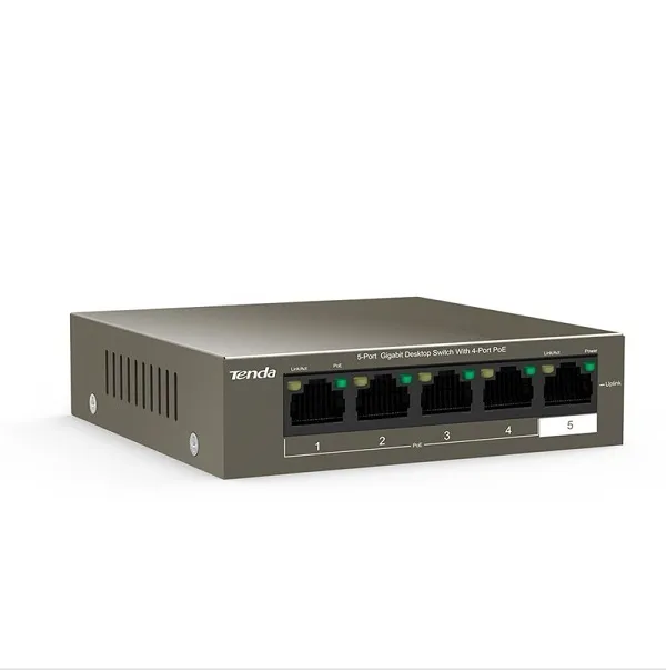 Tenda TEG1105P 5 Port 10/100/1000 4port PoE 63W Switch