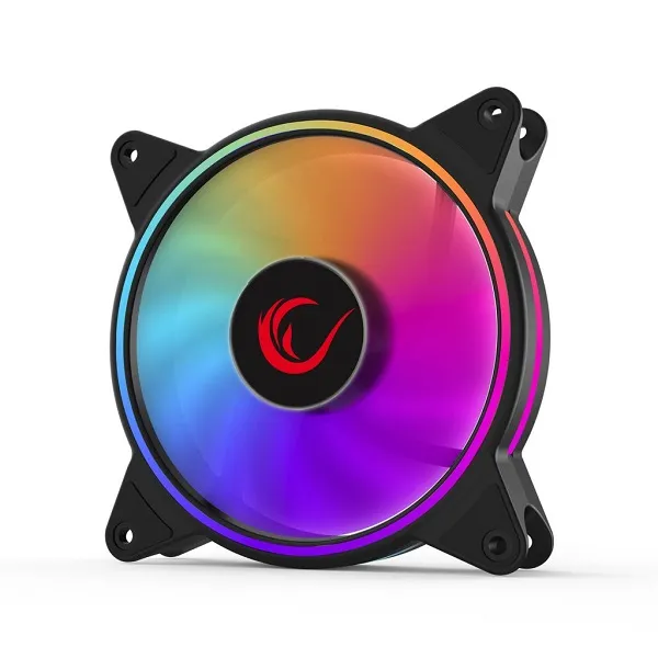 Rampage 4C-120S 120*120*25mm Gökkuşağı Renkli Kasa Fanı