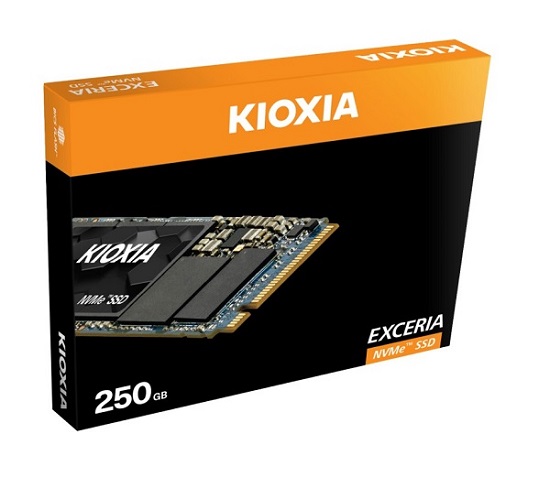 Kioxia Exceria 250GB NVME Ssd 1700/1200 (LRC10Z250GG8)