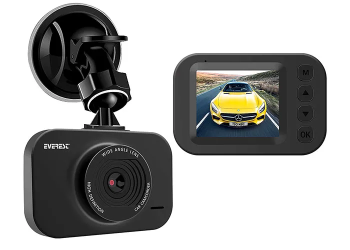 Everest EVERCAR G20 2.0 IPS Ekran 5.0MP 120 Geniş Açı Hareket Algılama G-Sensor 1080P Araç İçi Kamera