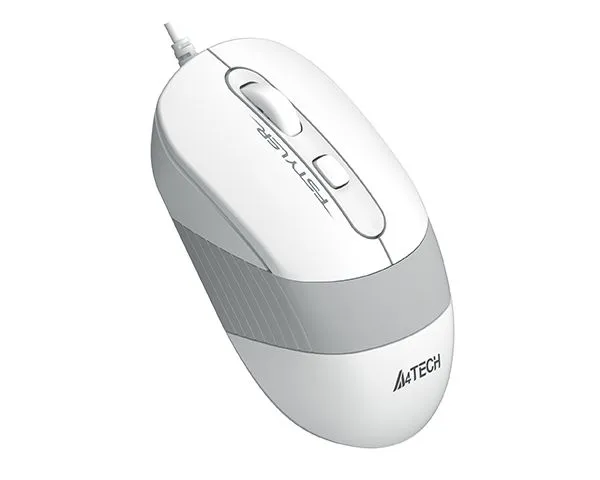 A4 Tech FM10 Kablolu Optik Mouse Gri/Beyaz