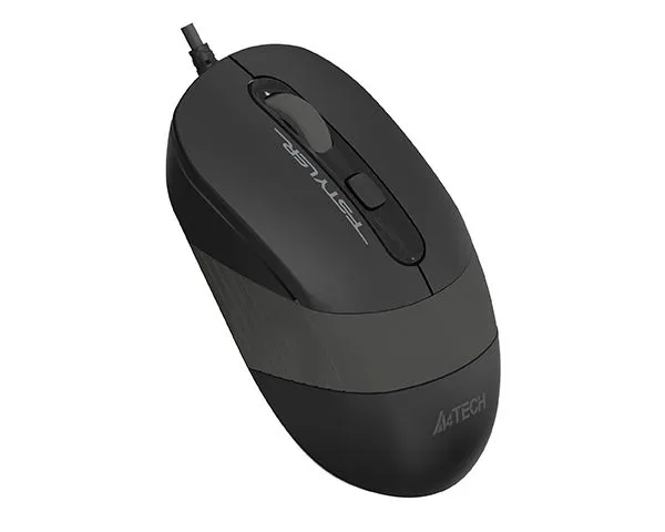 A4 Tech FM10 Kablolu Optik Mouse Siyah/Gri