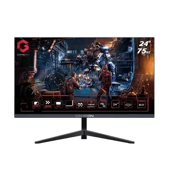 Gameon G024FHD75VA 23.8 4MS 75Hz FHD LED Oyuncu Monitörü