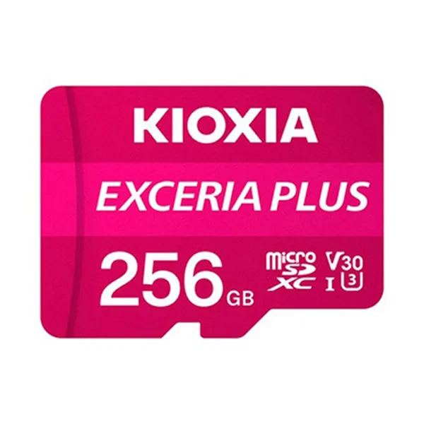 Kioxia Exceria Plus 256GB Micro SDXC UHS-1 V30 100MB/s LMPL1M256GG2